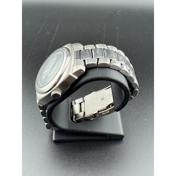 Fossil Big Tic JR-8090 Vintage Analog Watch Stainless Steel main image 4